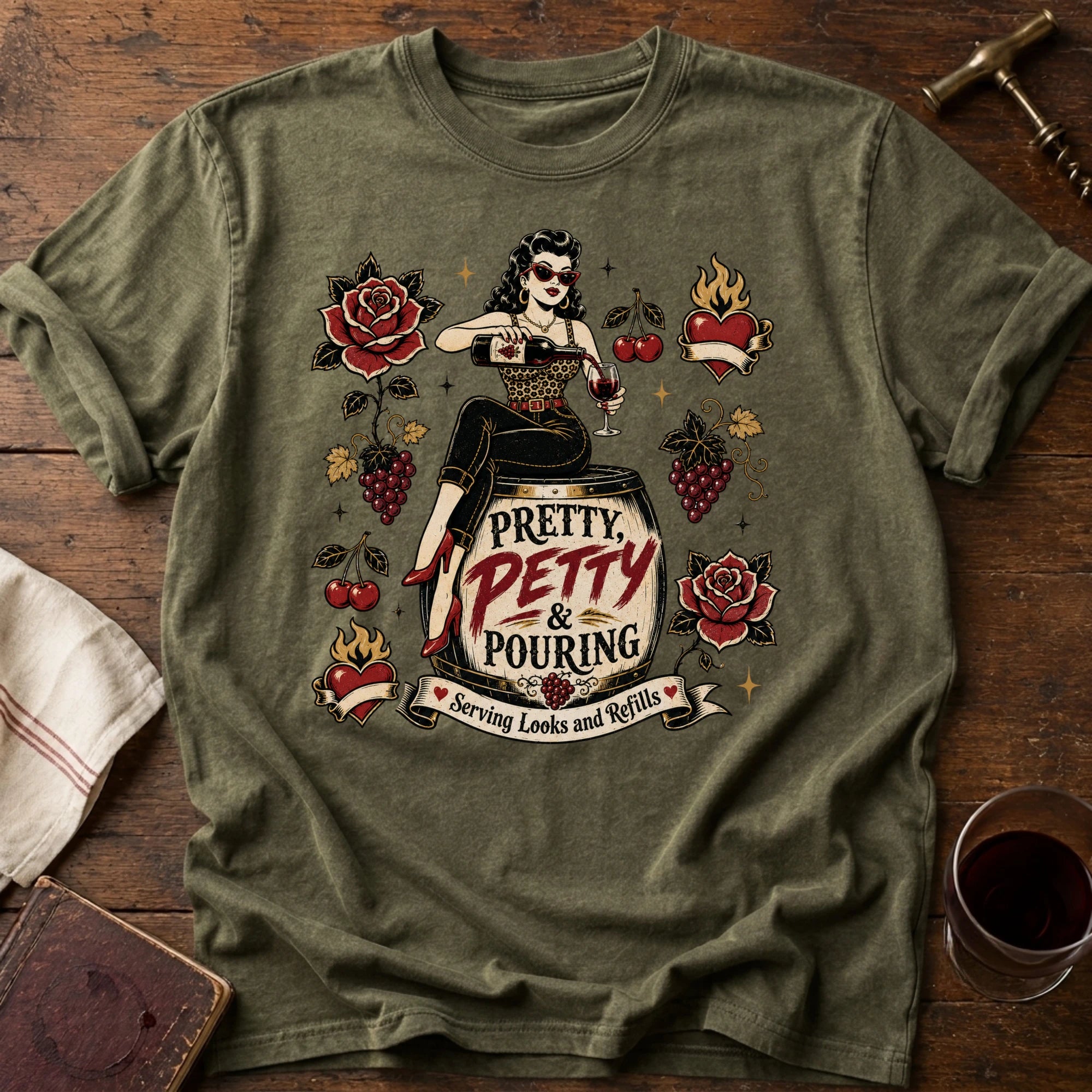 Heather Military Green
